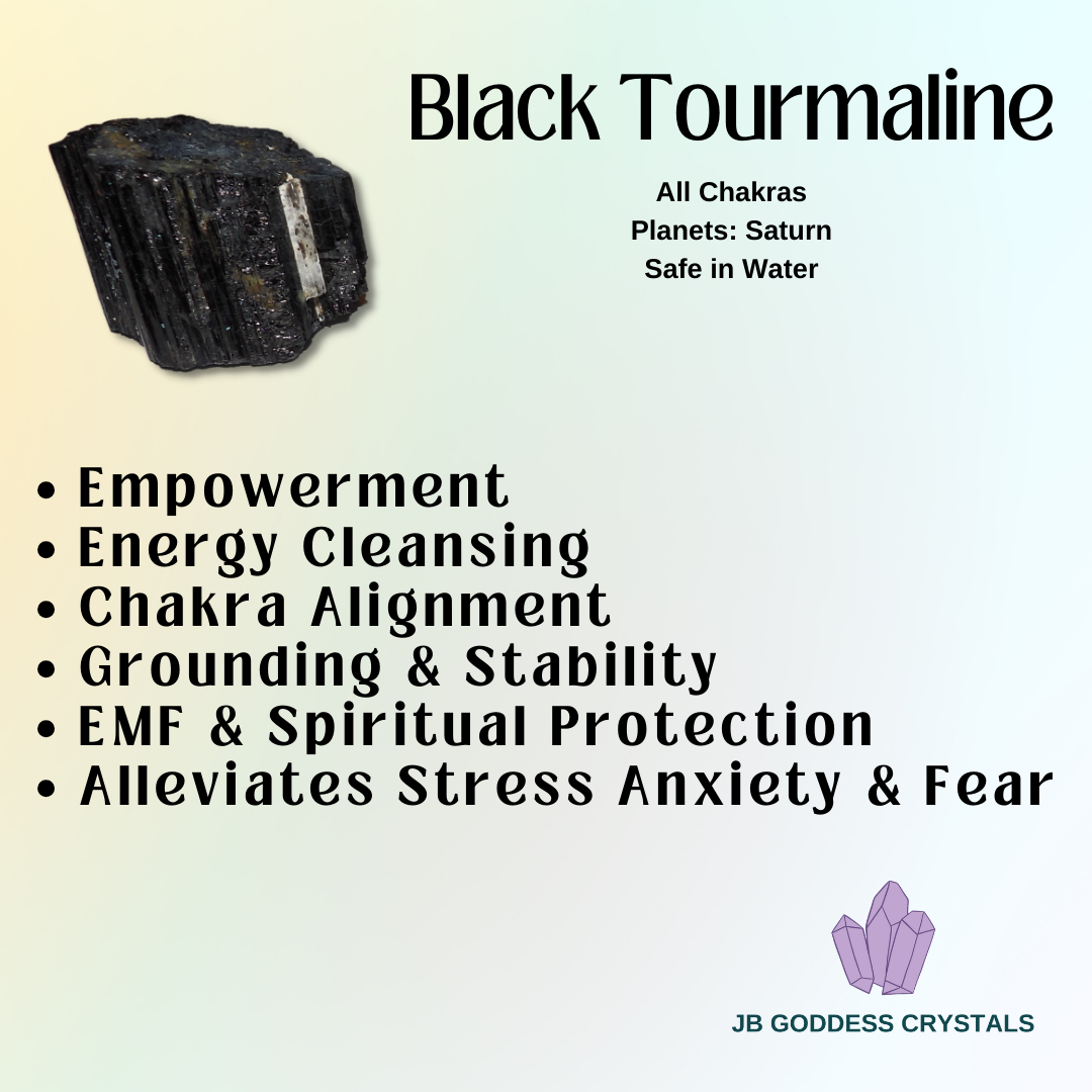 Black Tourmaline Rough
