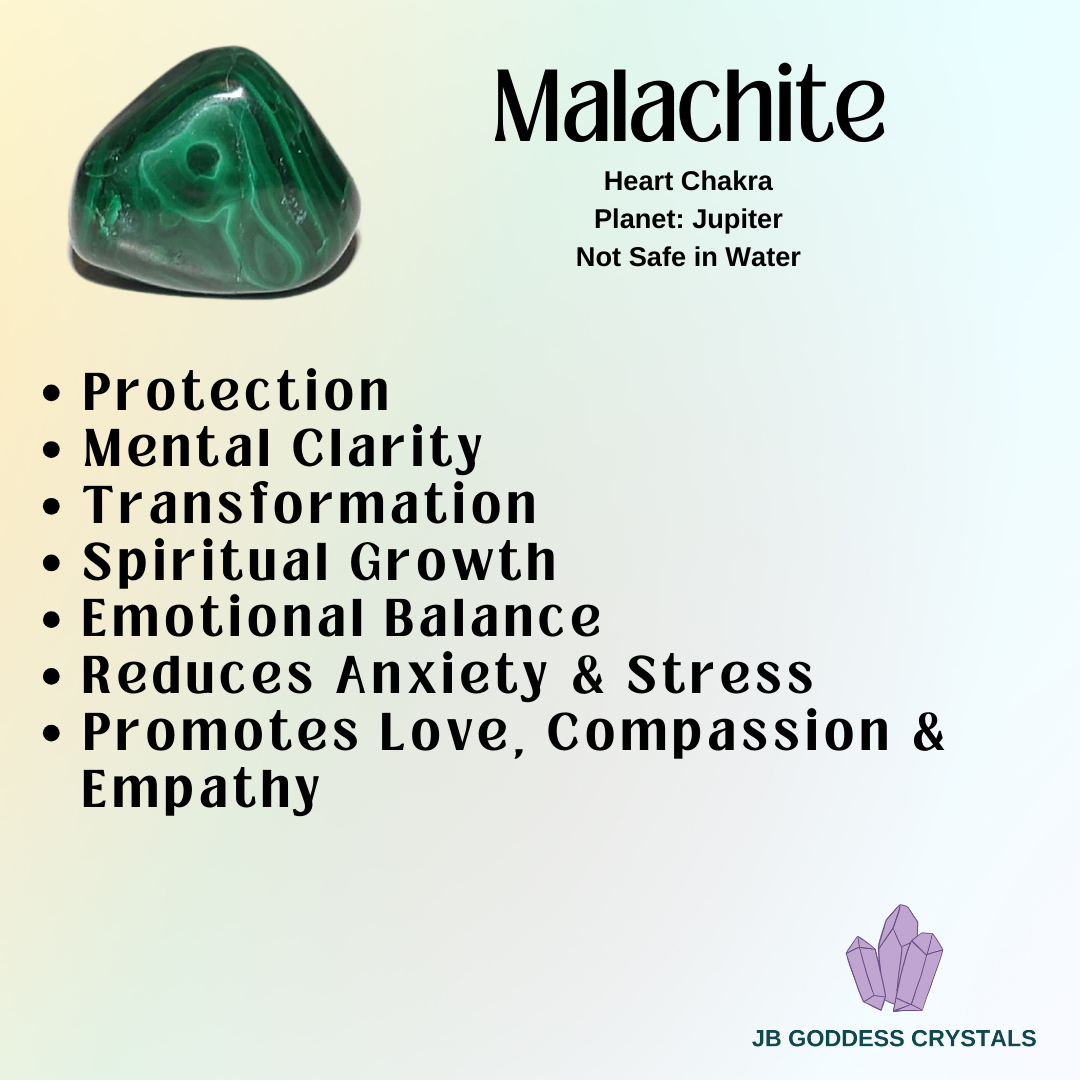 Malachite Jewelry Set