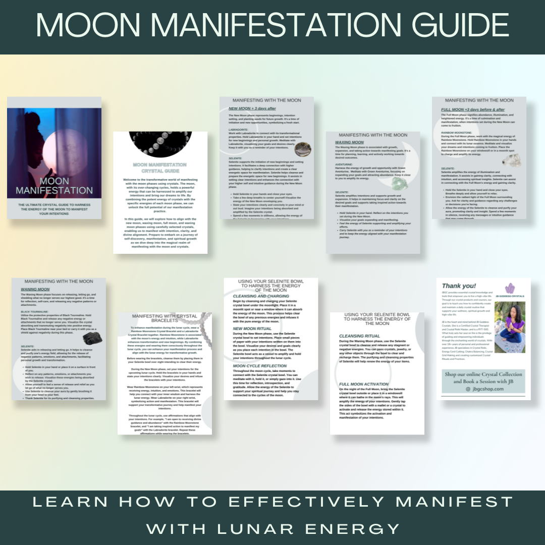Moon Manifestation Crystal Set