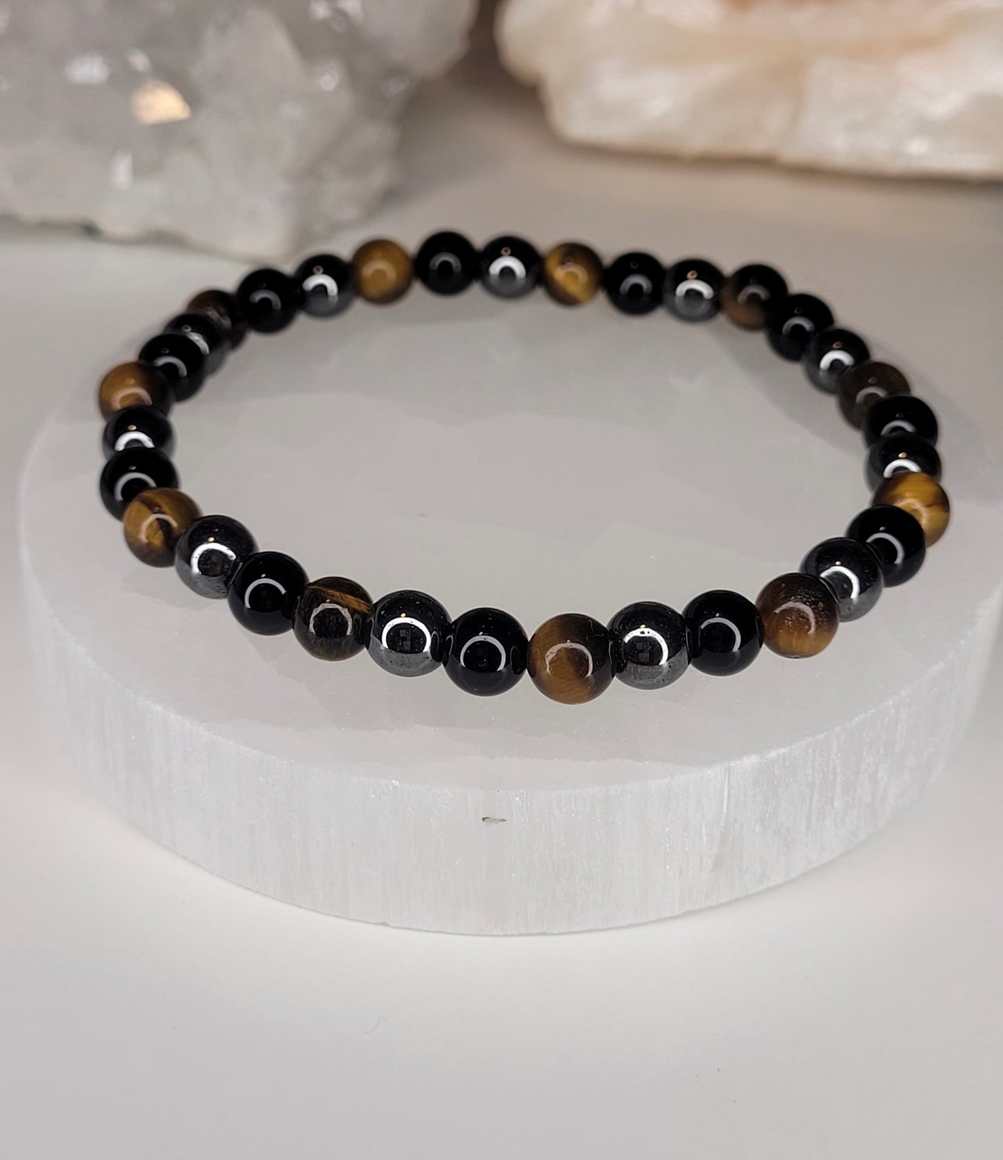 Triple Protection Crystal Bracelet